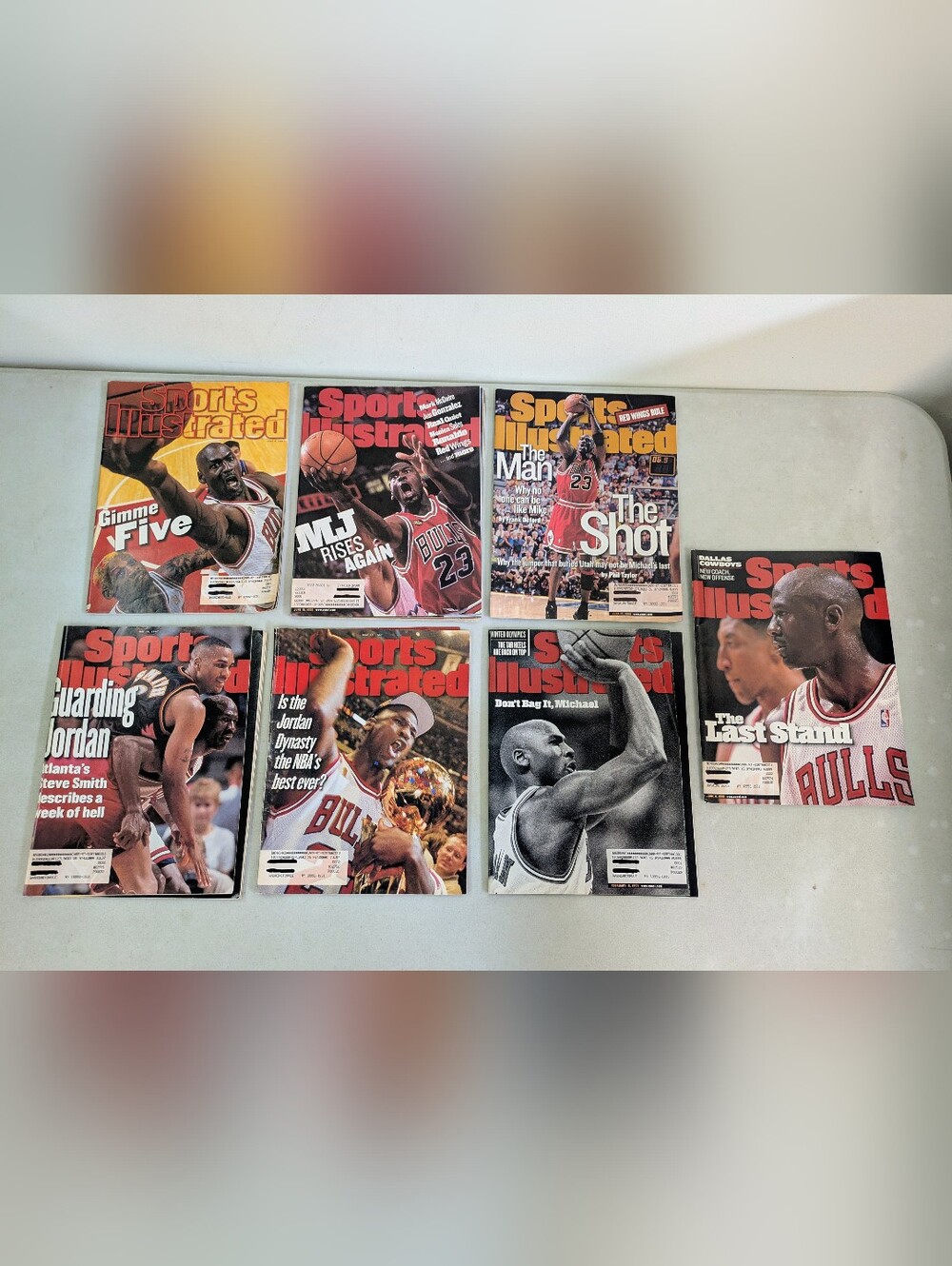 Michael Jordan Sports Illustrated Lot (7) | 1997–1998 Bulls Dynasty | Vintage